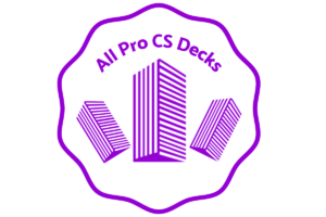All Pro CS Decks - Website Logo
