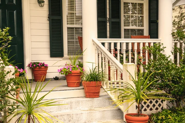 Spanish Colonial Revival Porches - Deck Builders College Station TX