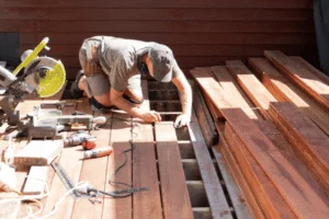How to Frame a Ground-Level Deck the Right Way - Deck Builders College Station TX