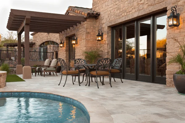 Modern Stamped Concrete Patterns for Patios & Outdoor Spaces in College Station - Deck Builders College Station TX