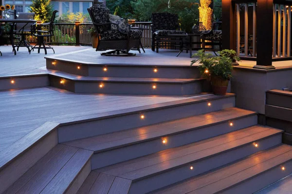Deck with Wide Steps in College Station TX | Ideas